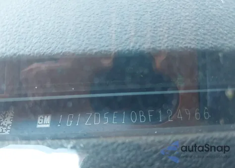 2011 Chevrolet Malibu 2Lt из США, поврежденный, VIN 1G1ZD5E10BF124966